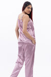 Satin nightsuit set with pyjamas