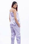 Satin nightsuit set with pyjamas