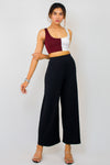 Colour blocked crop top