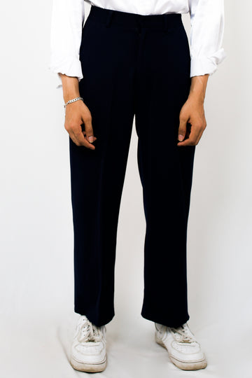 Solid non crease trousers
