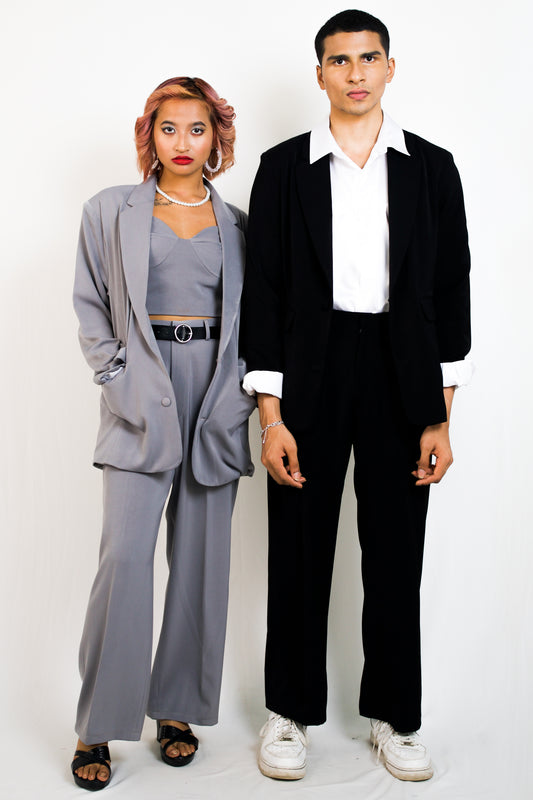 Power couple blazer and pant set