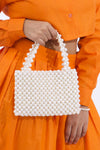 Mini pearl satchel