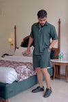 Men shirt and shorts co-ord set