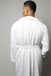 Towel material bathrobe - full length