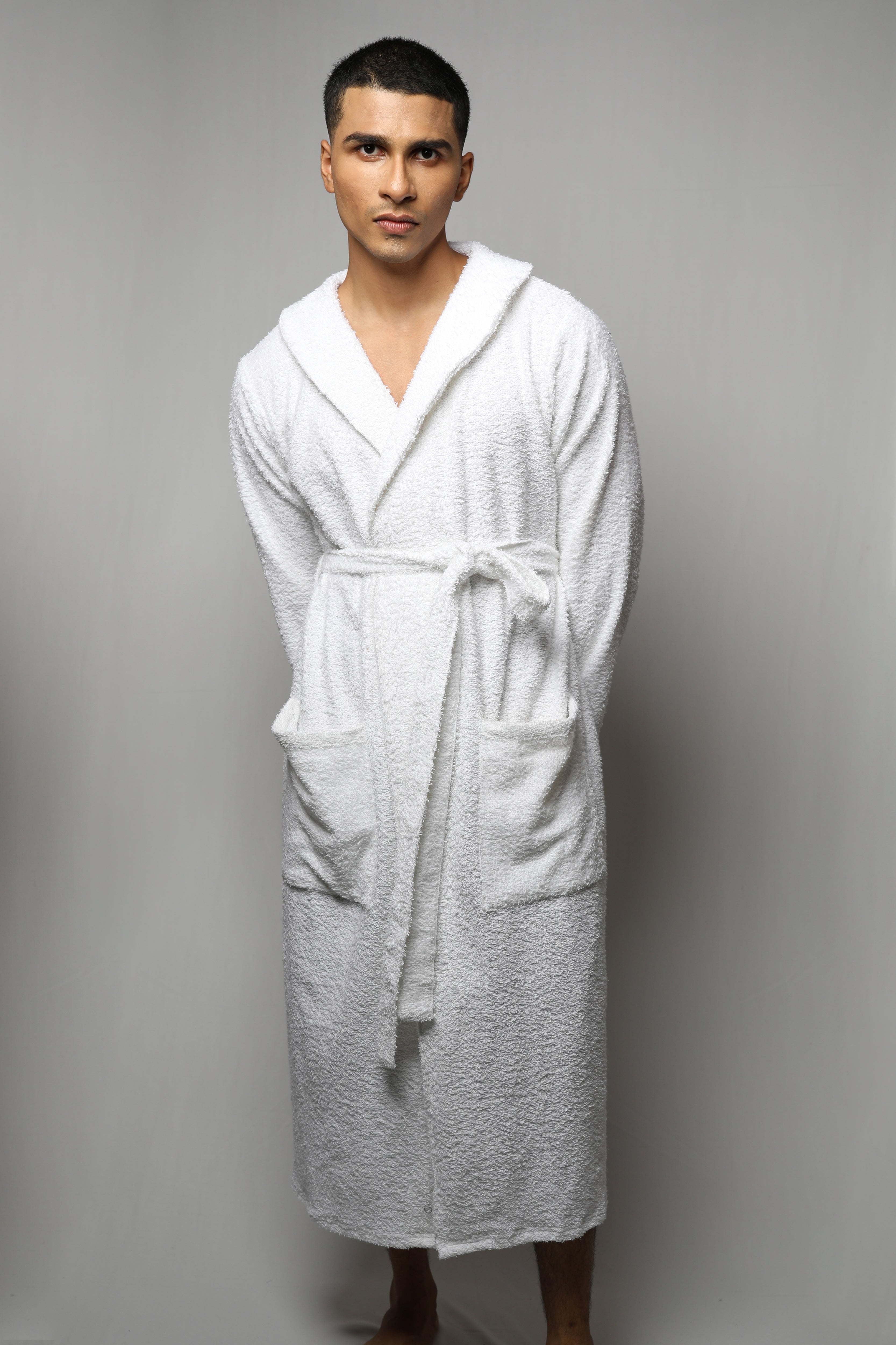 Mens Hooded Dressing Gown | Shop Now
