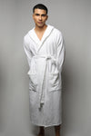 Towel material bathrobe - full length