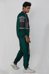 Taffeta mesh joggers