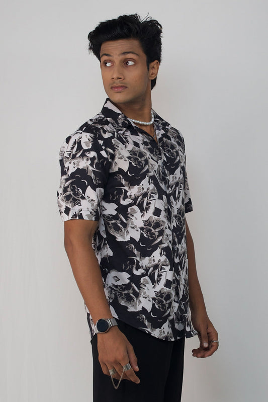 Printed half sleeve shirt