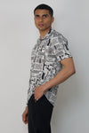 Printed half sleeve shirt