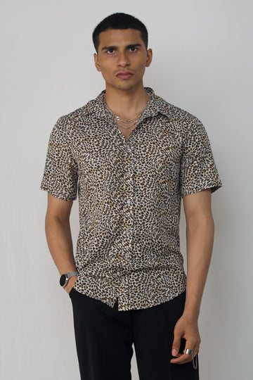 Printed half sleeve shirt