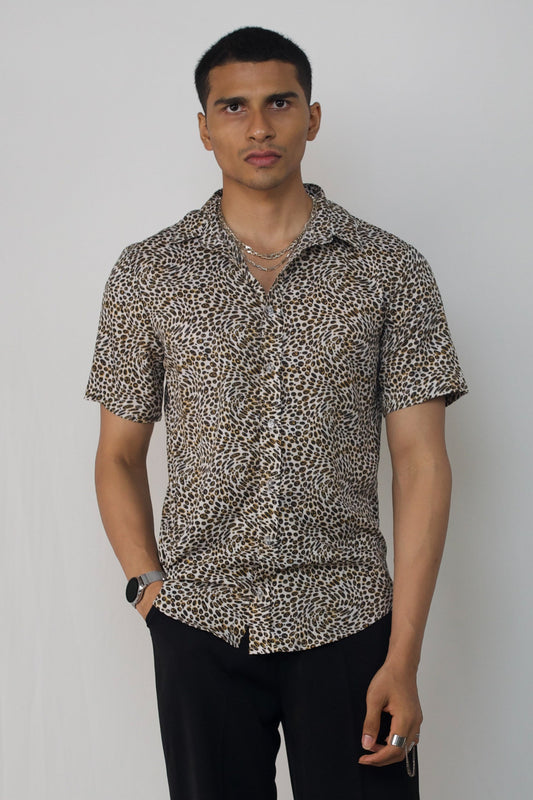 Printed half sleeve shirt